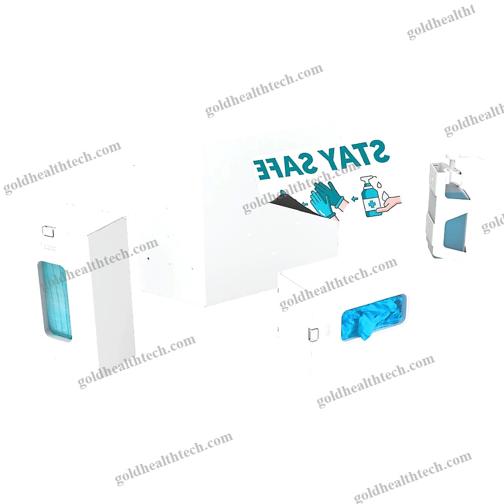 Wall-Mounted Hygiene Station