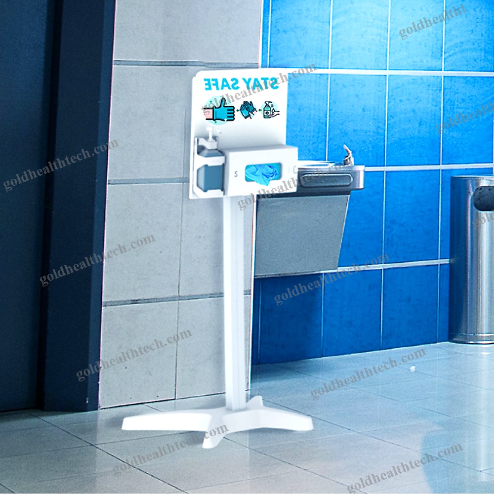 Wall-Mounted Hygiene Station