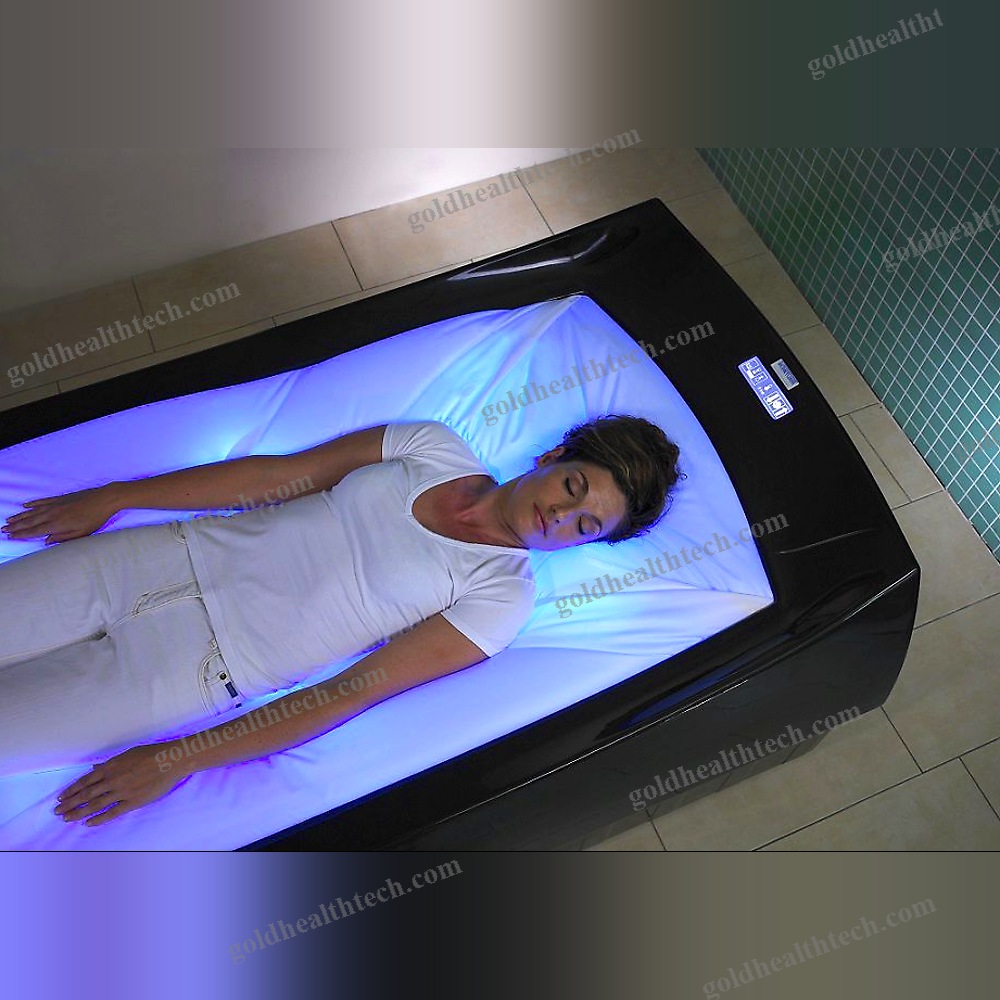 Floating Bed With Chromotherapy Lamps