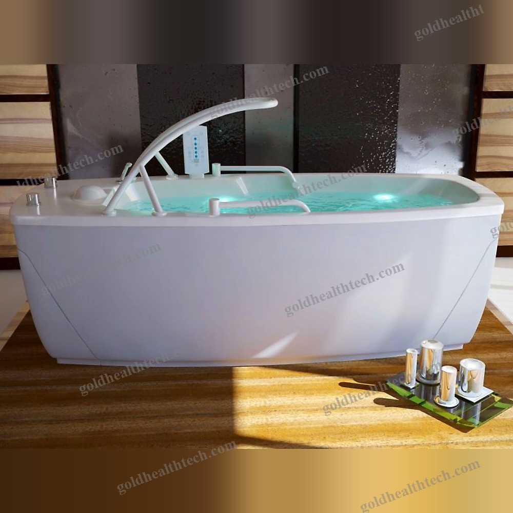 Hydromassage Bathtub With Chromotherapy Lamps
