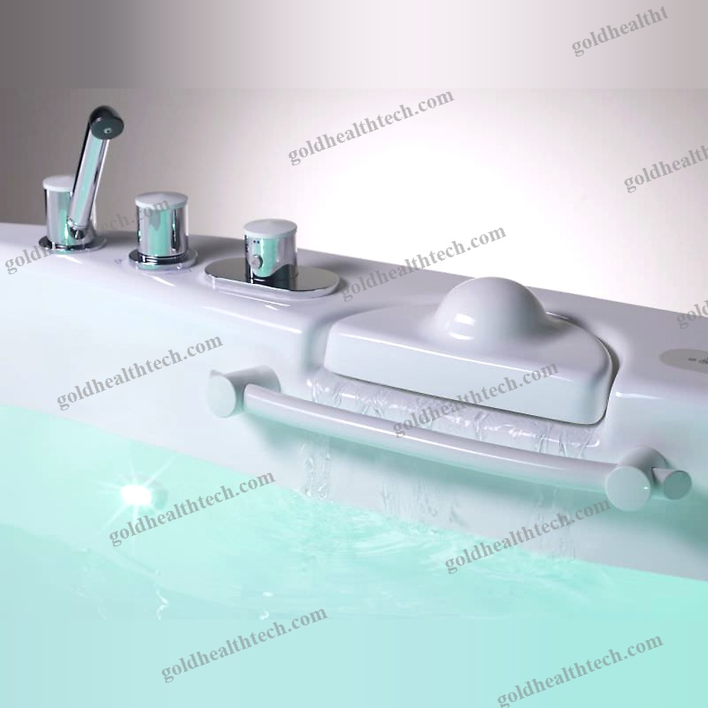 Hydromassage Bathtub With Chromotherapy Lamps