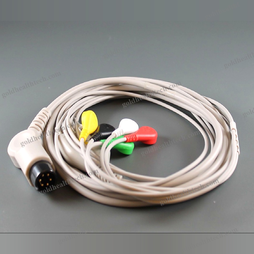 Cardiac Holter Monitor Ecg Cable