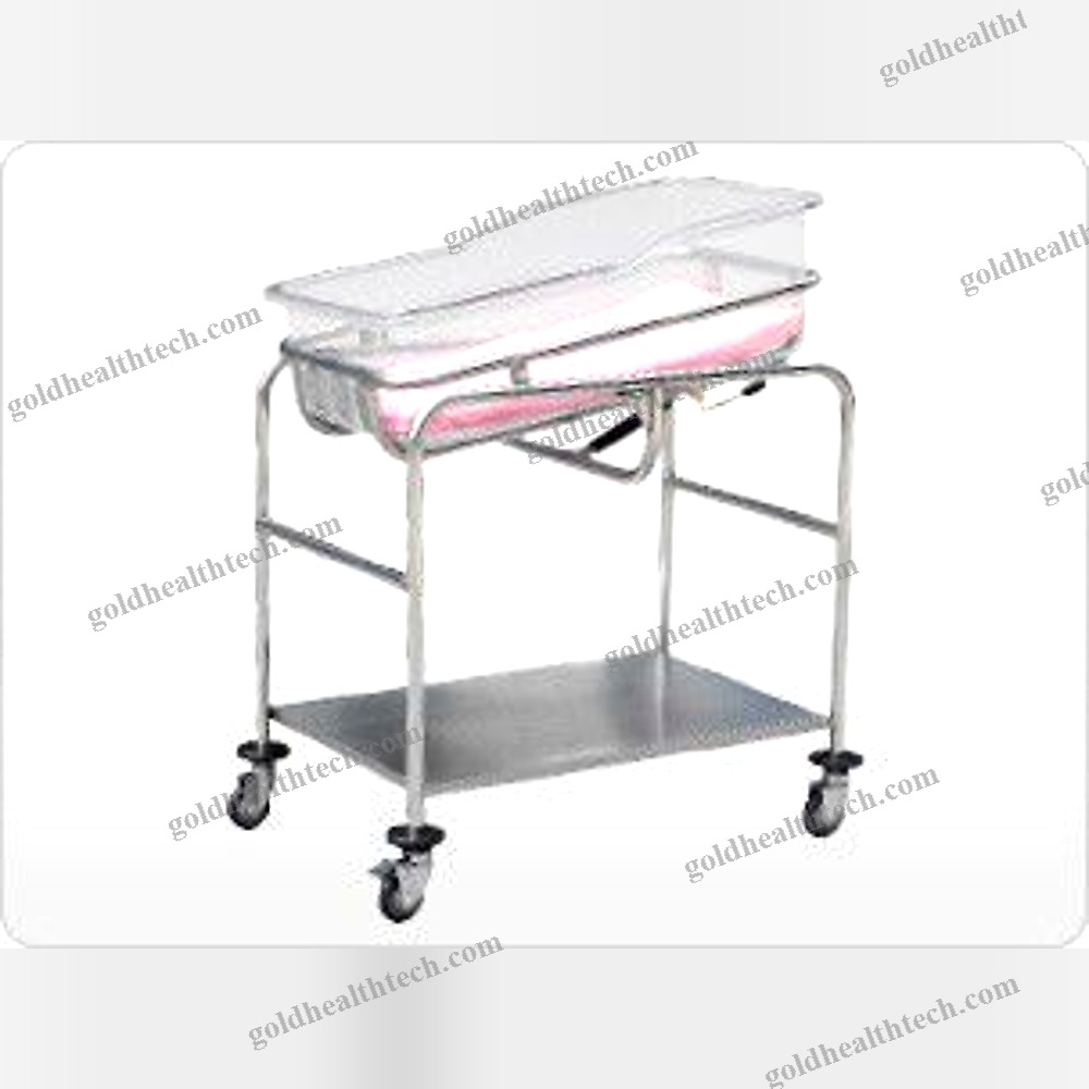 Height-Adjustable Hospital Bassinet