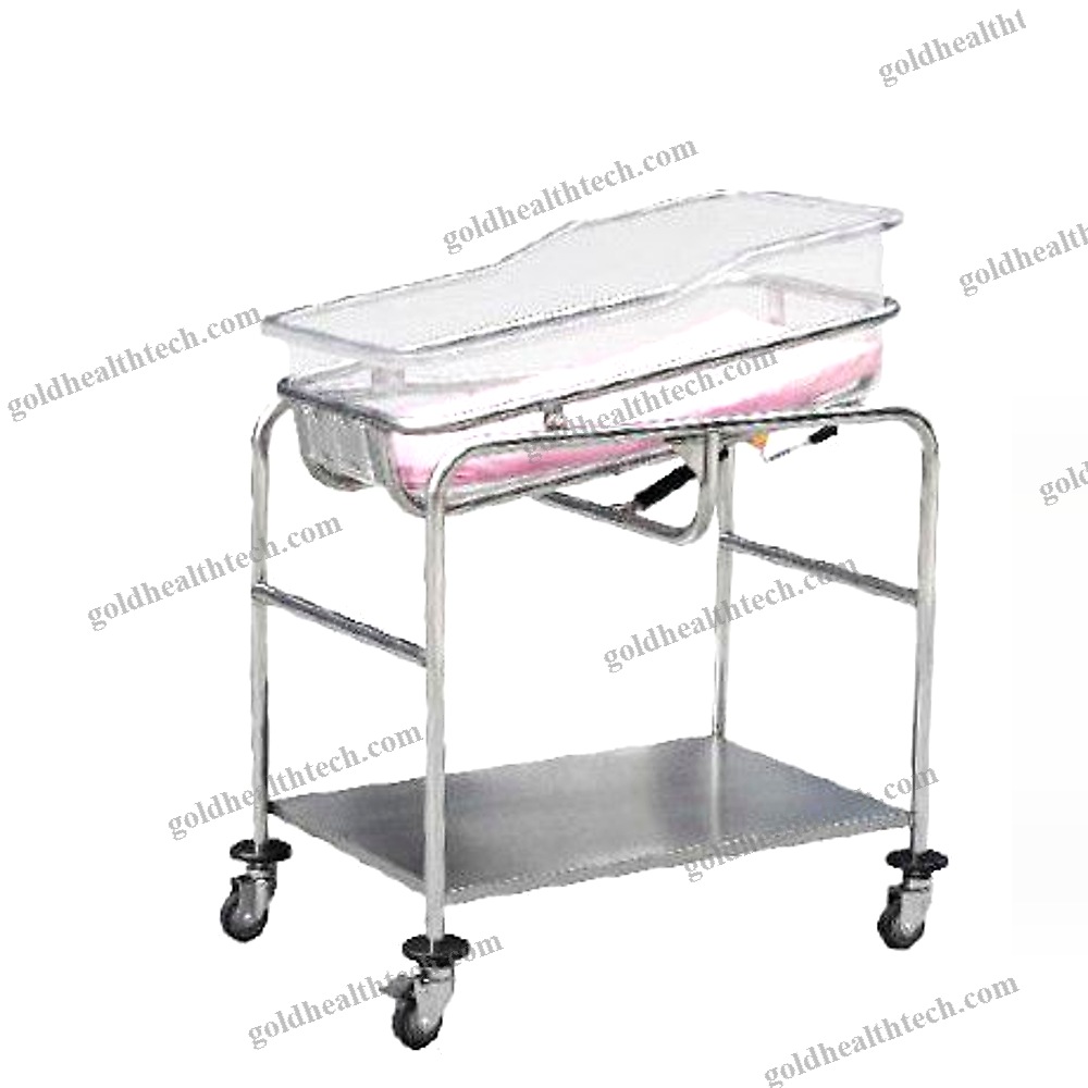 Height-Adjustable Hospital Bassinet