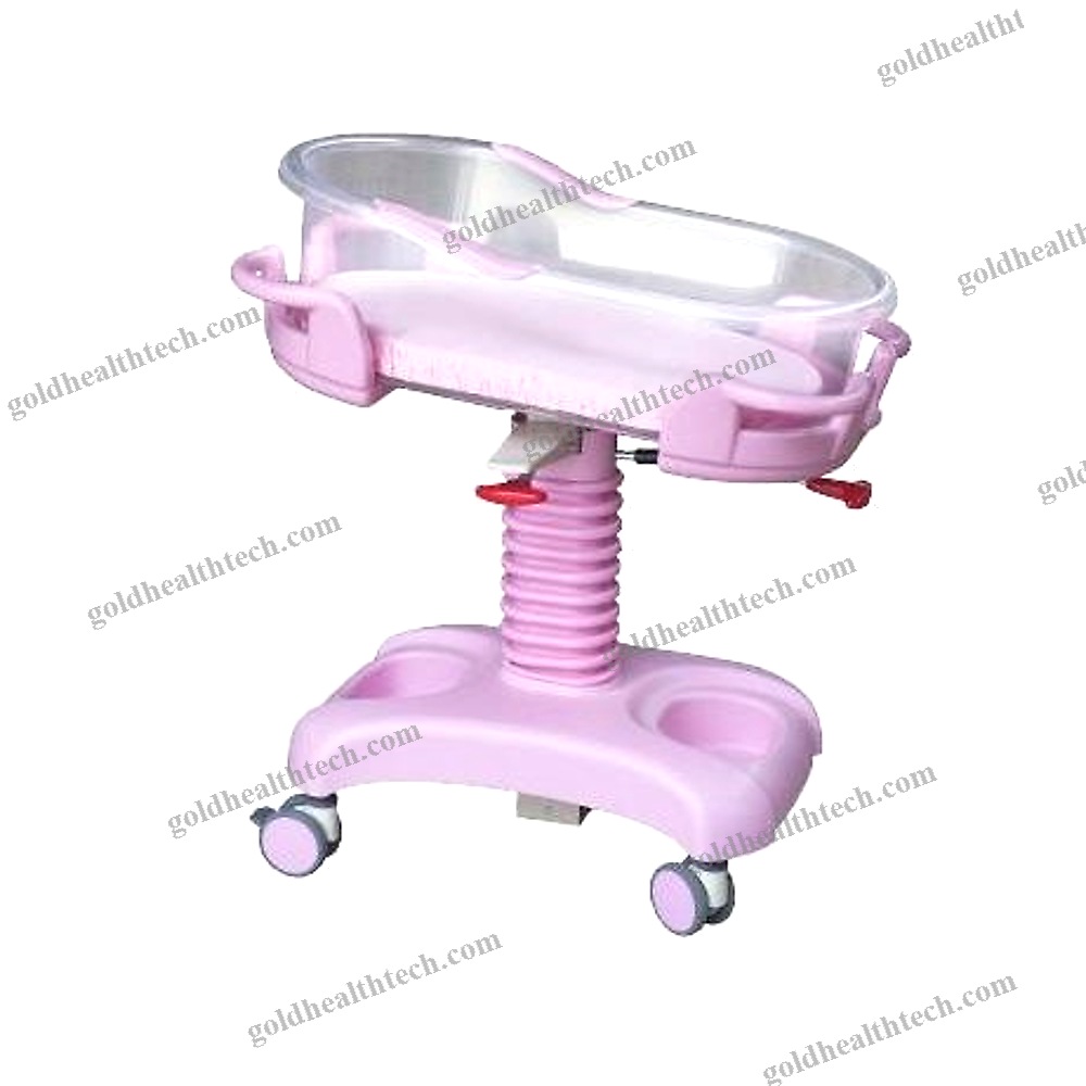 Height-Adjustable Hospital Bassinet