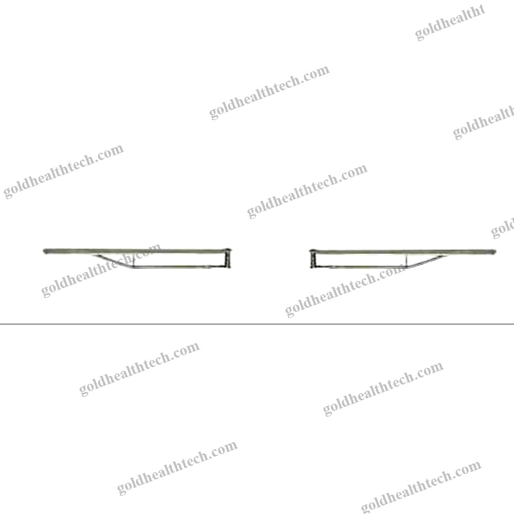 Wall-Mounted X-Ray Skirt Rack