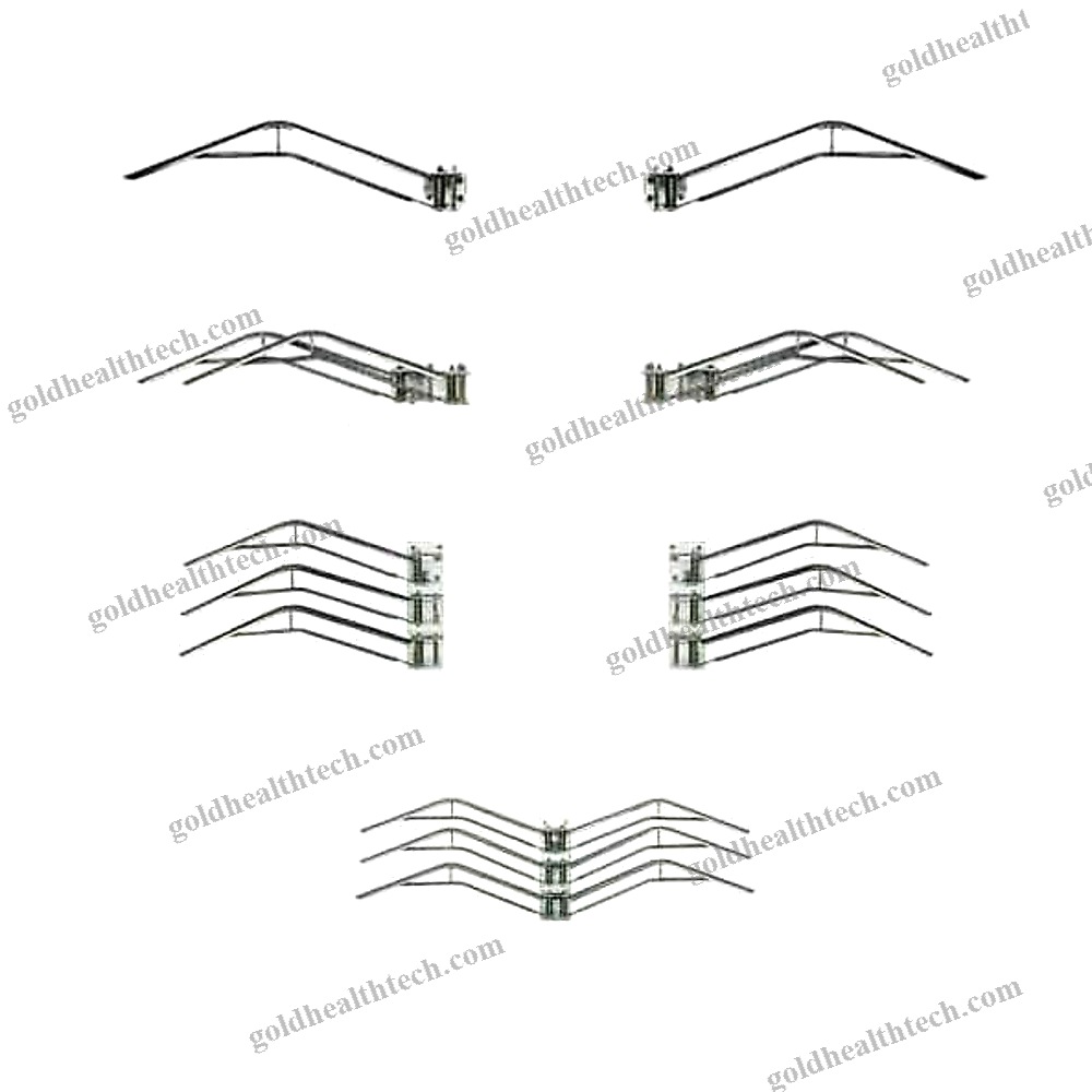 Wall-Mounted X-Ray Skirt Rack