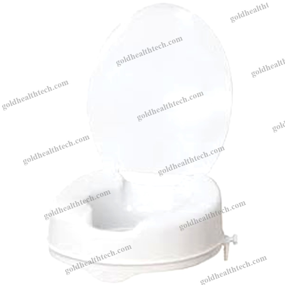 Raised Toilet Seat With Lid