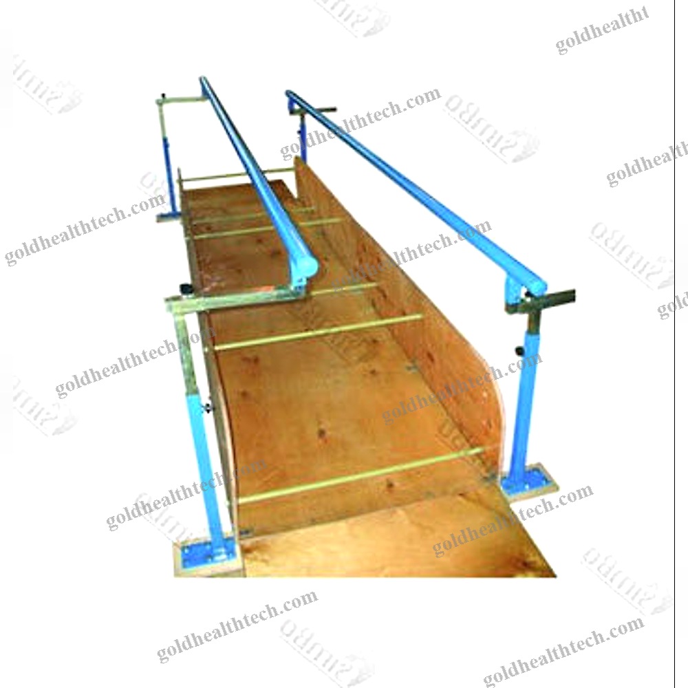 Base-Mounted Rehabilitation Parallel Bars