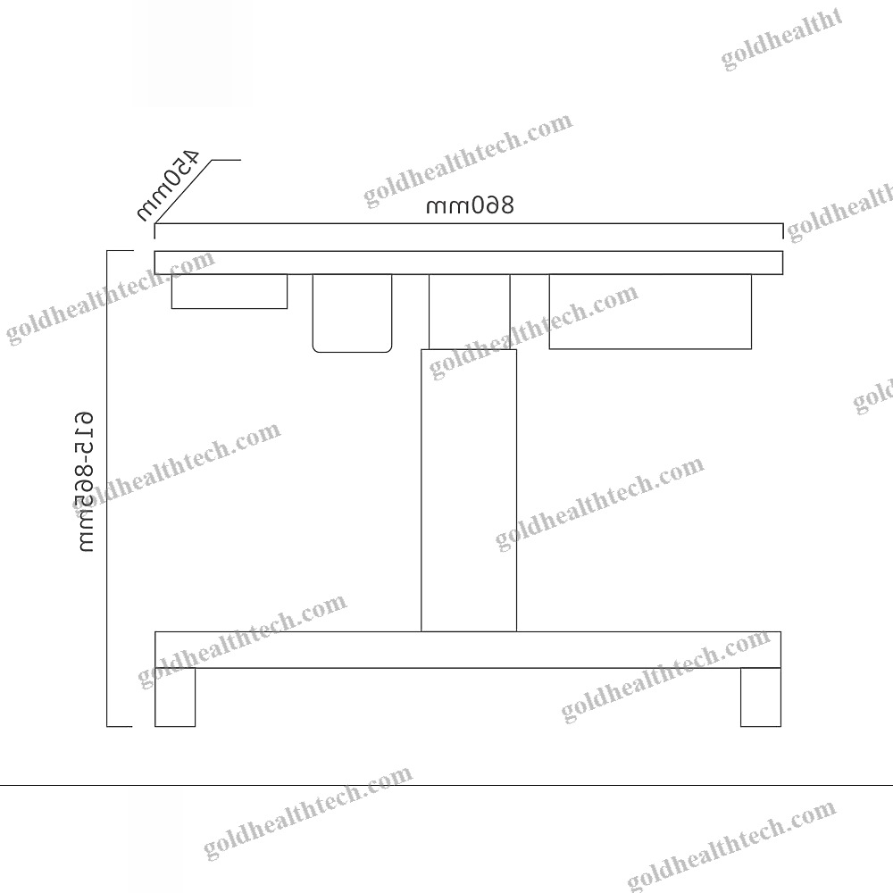 Electric Ophthalmic Instrument Table