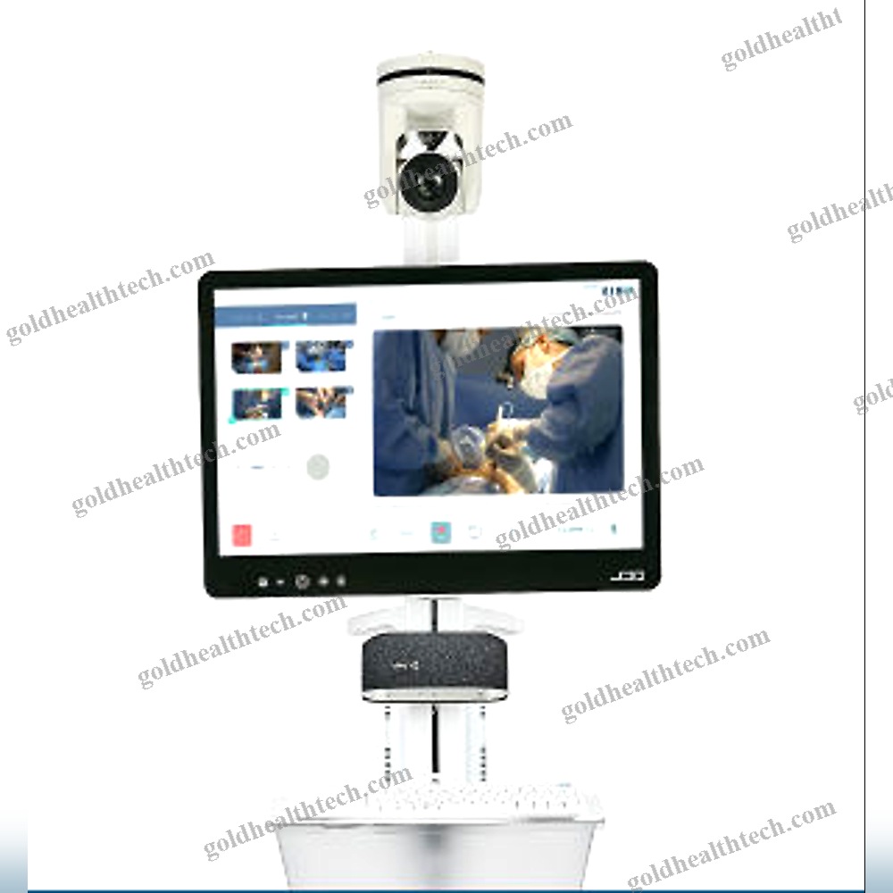 Video-Conferencing Telemedicine Cart