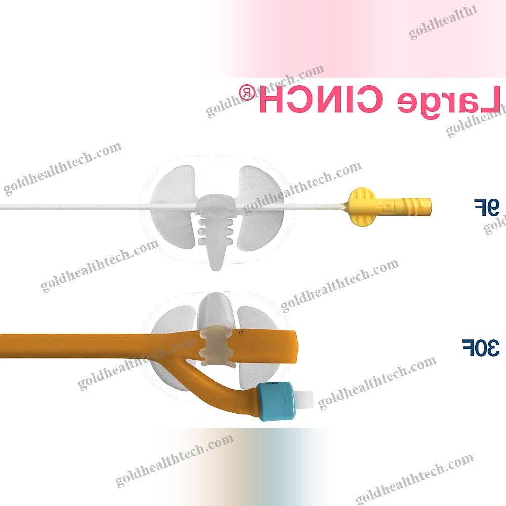 Adhesive Catheter Fixation