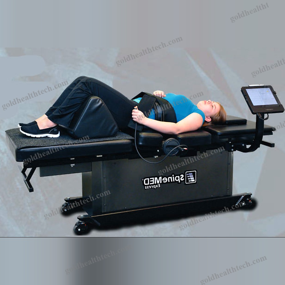 Lumbar And Cervical Traction Table