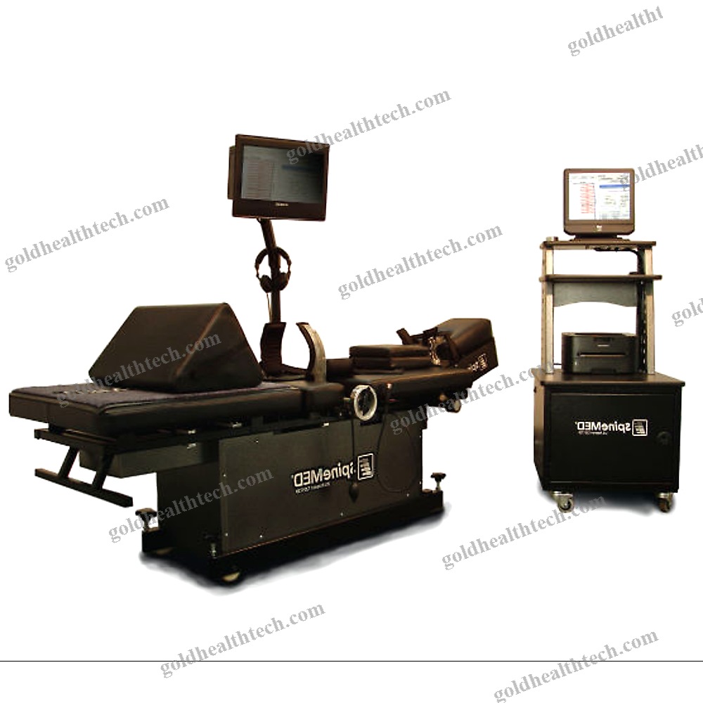 Lumbar And Cervical Traction Table