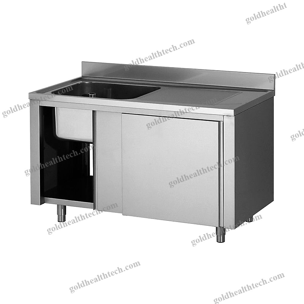 Floor-Mounted Mortuary Washing Unit