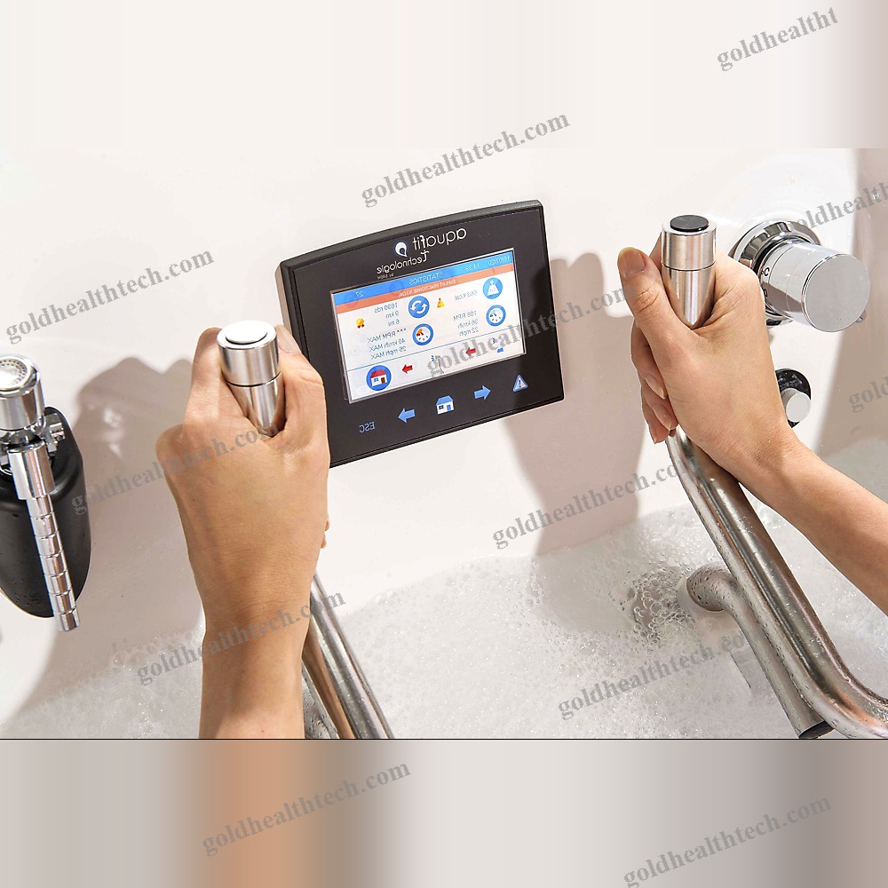 Hydromassage Bathtub With Exercise Bike