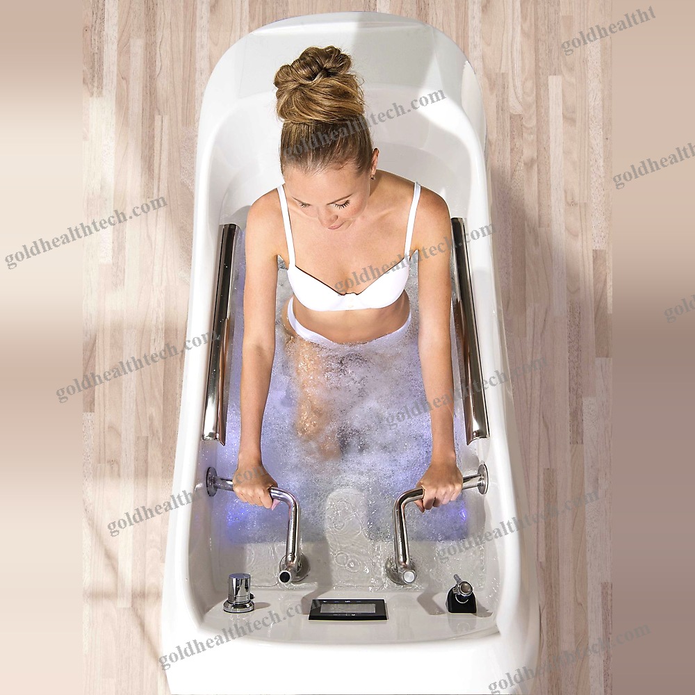 Hydromassage Bathtub With Exercise Bike