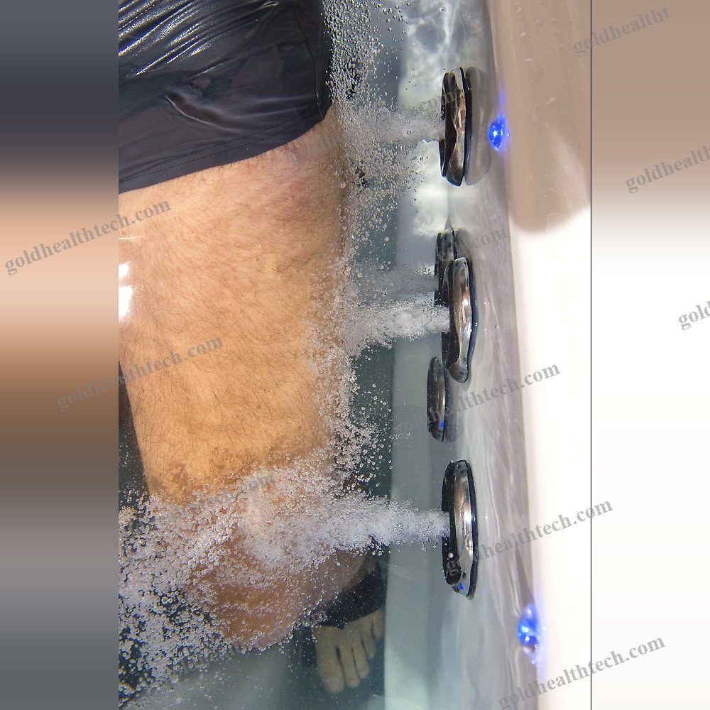 Hydromassage Bathtub With Exercise Bike