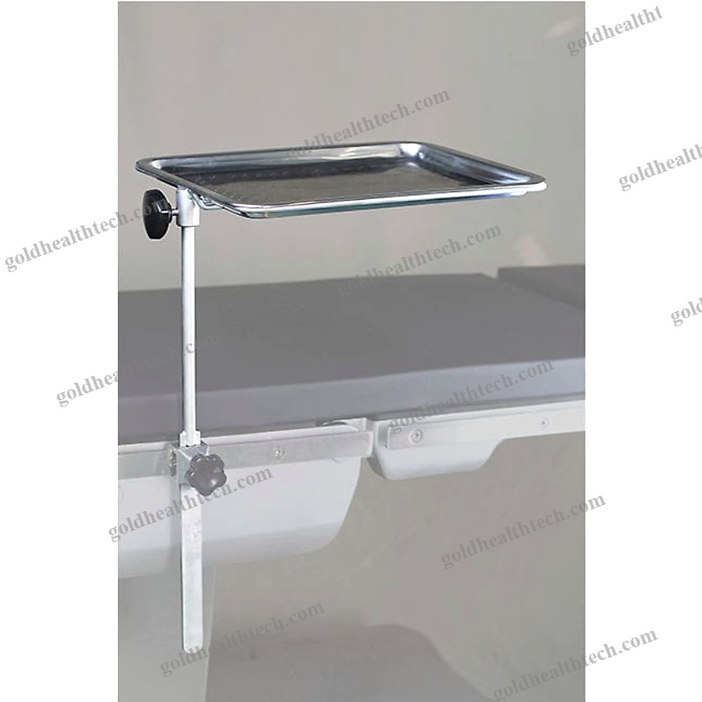 Operating Table-Mounted Instrument Tray