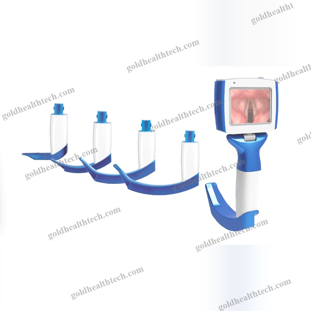 Video Laryngoscope With Integrated Video Monitor