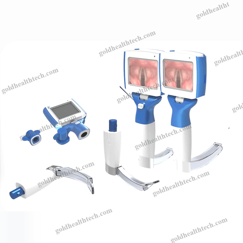 Video Laryngoscope With Integrated Video Monitor