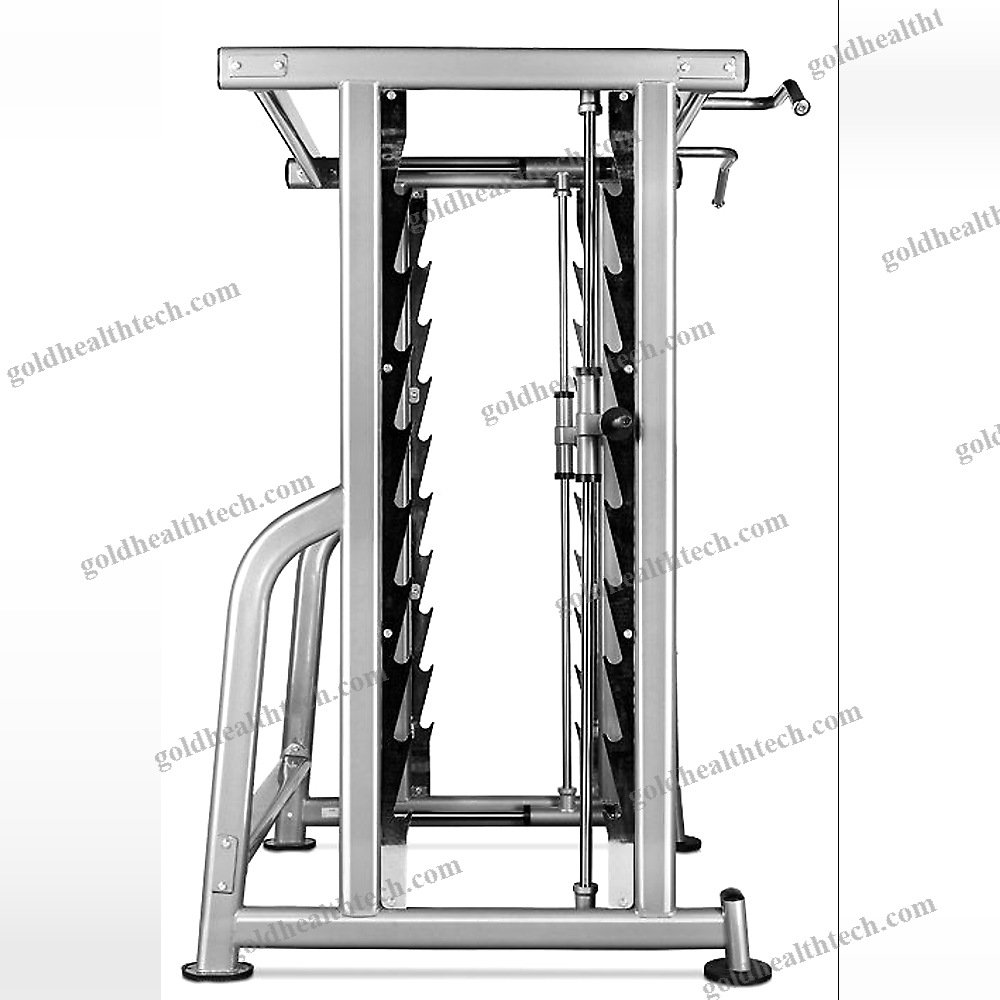 Smith Machine With Pull-Up Bar