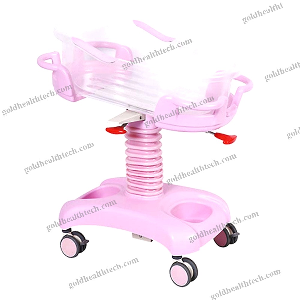 Height-Adjustable Hospital Crib