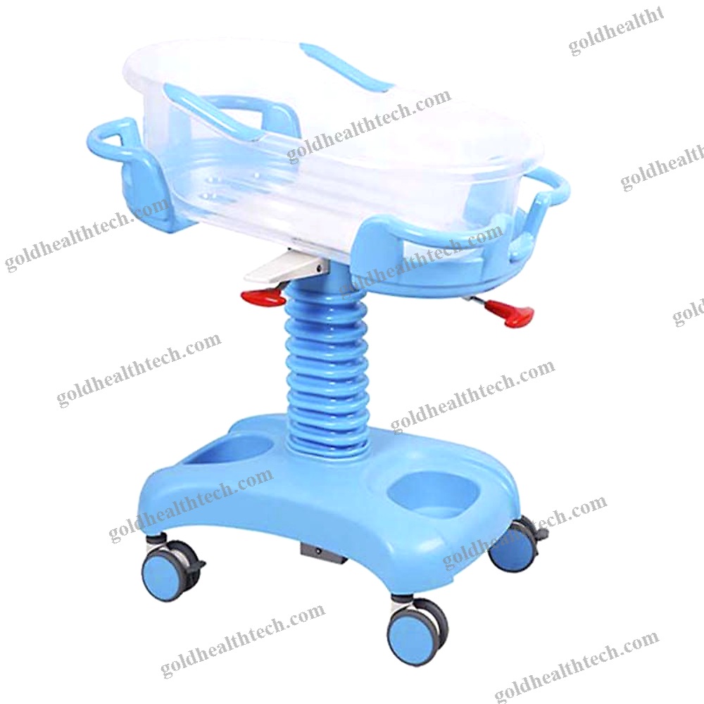 Height-Adjustable Hospital Crib