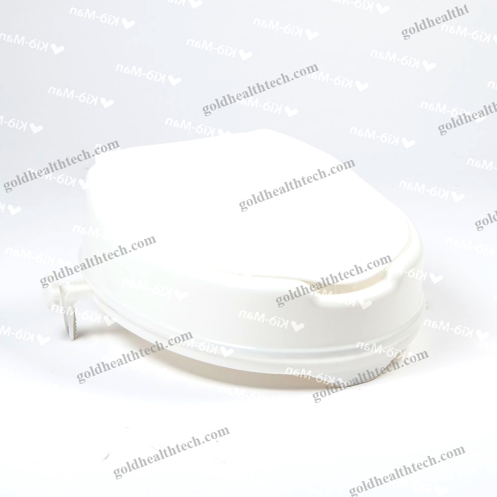 Raised Toilet Seat With Lid