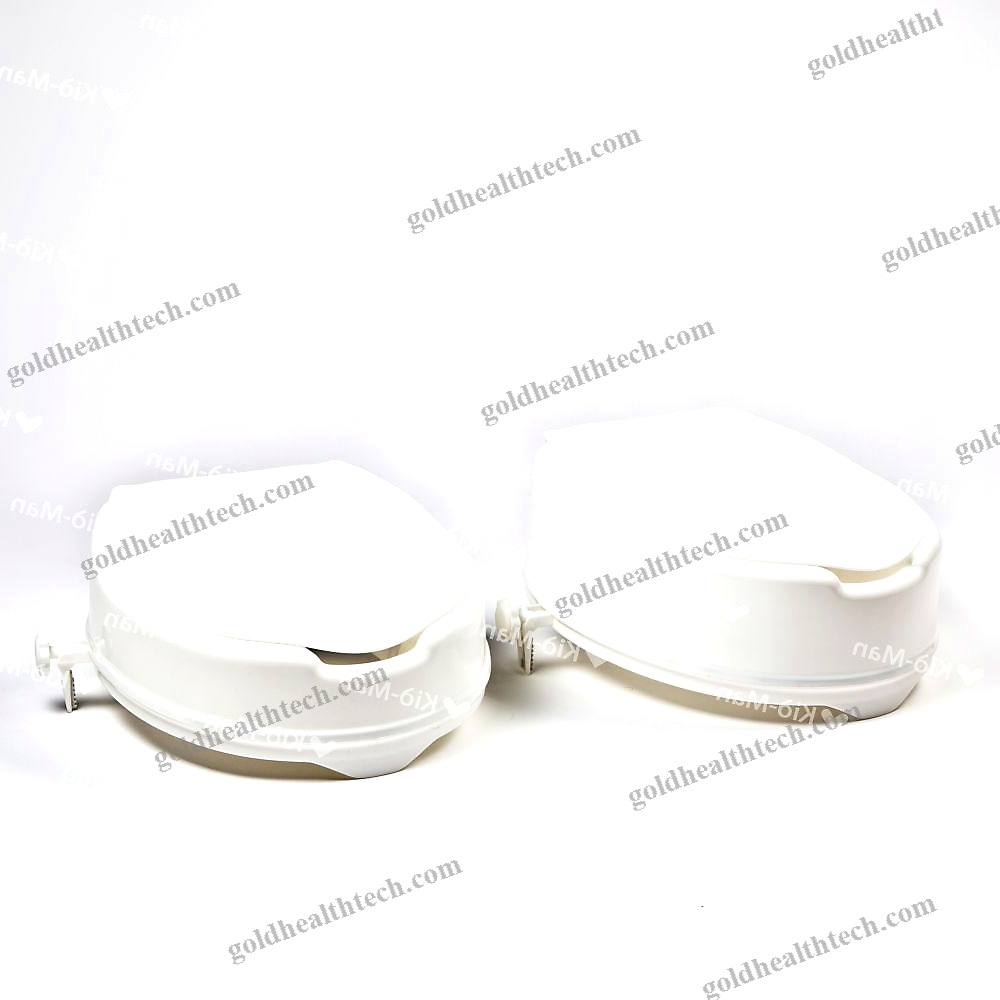Raised Toilet Seat With Lid