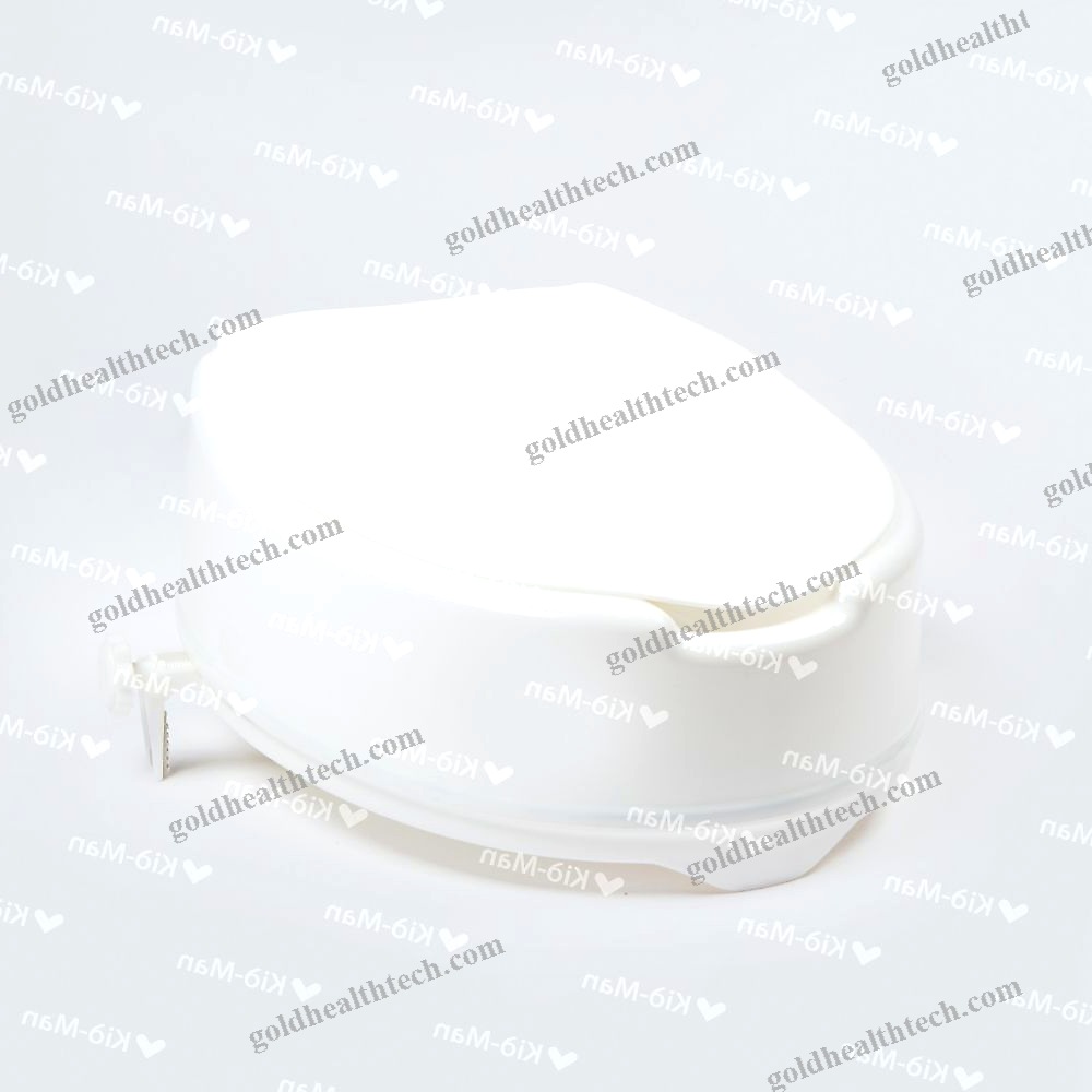 Raised Toilet Seat With Lid