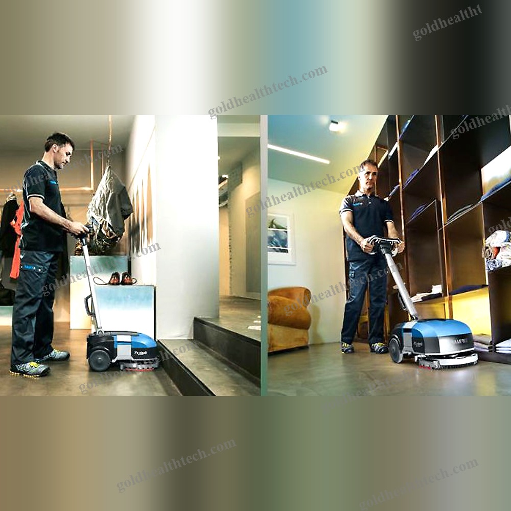 Walk-Behind Scrubber-Dryer