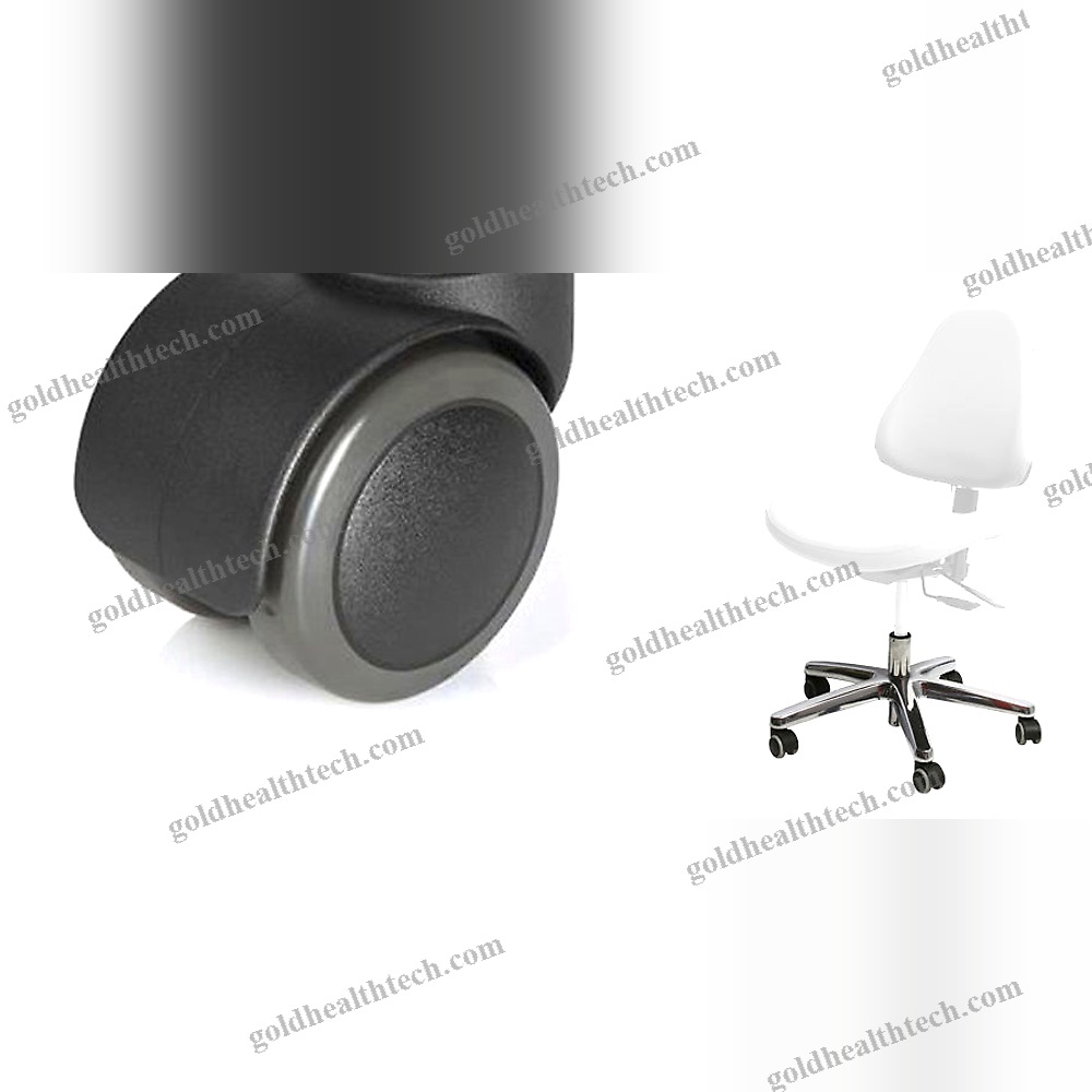 Height-Adjustable Doctor'S Chair