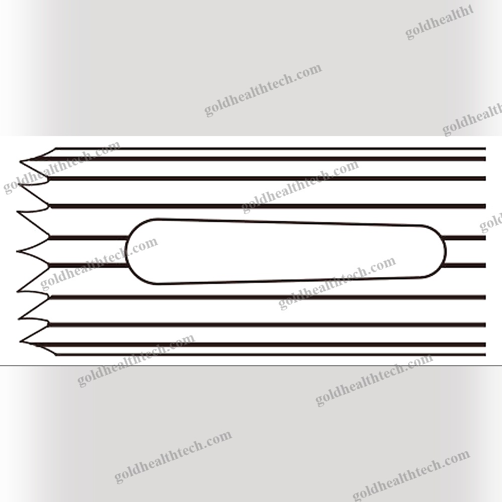 Oscillating Surgical Saw Blade