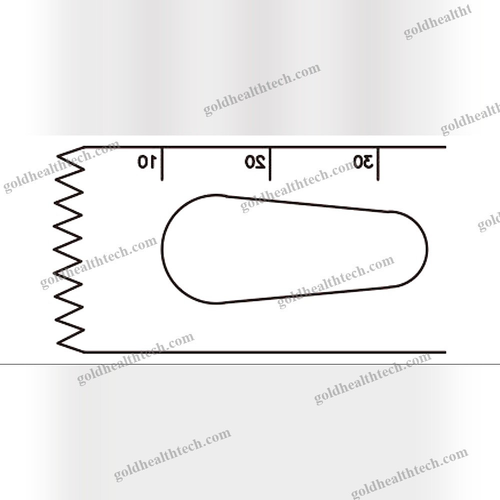 Oscillating Surgical Saw Blade
