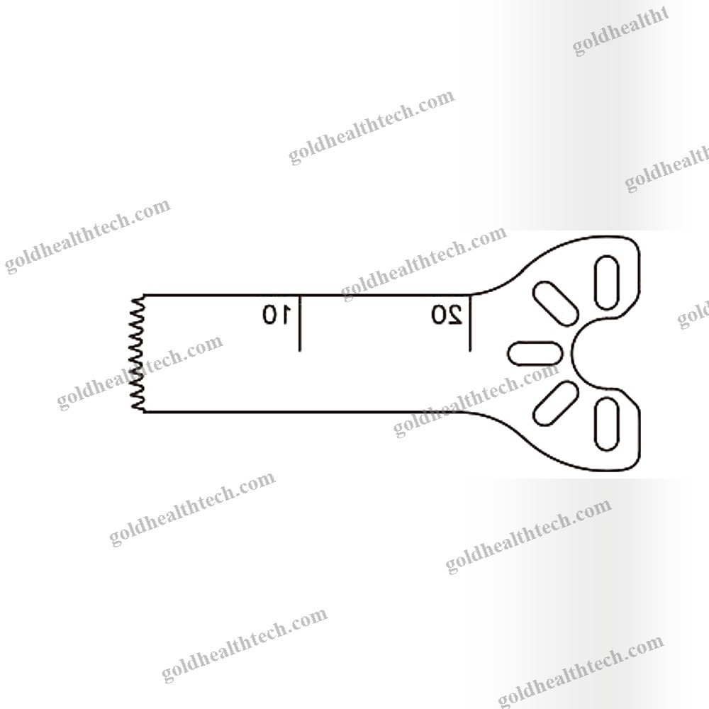 Oscillating Surgical Saw Blade