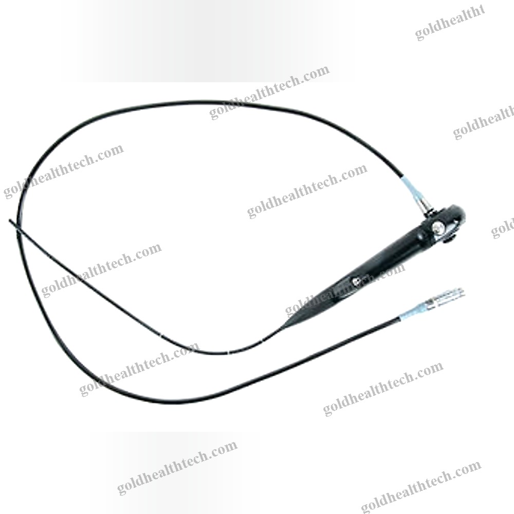 Video Cystoscope With Optical Fiber For Laser