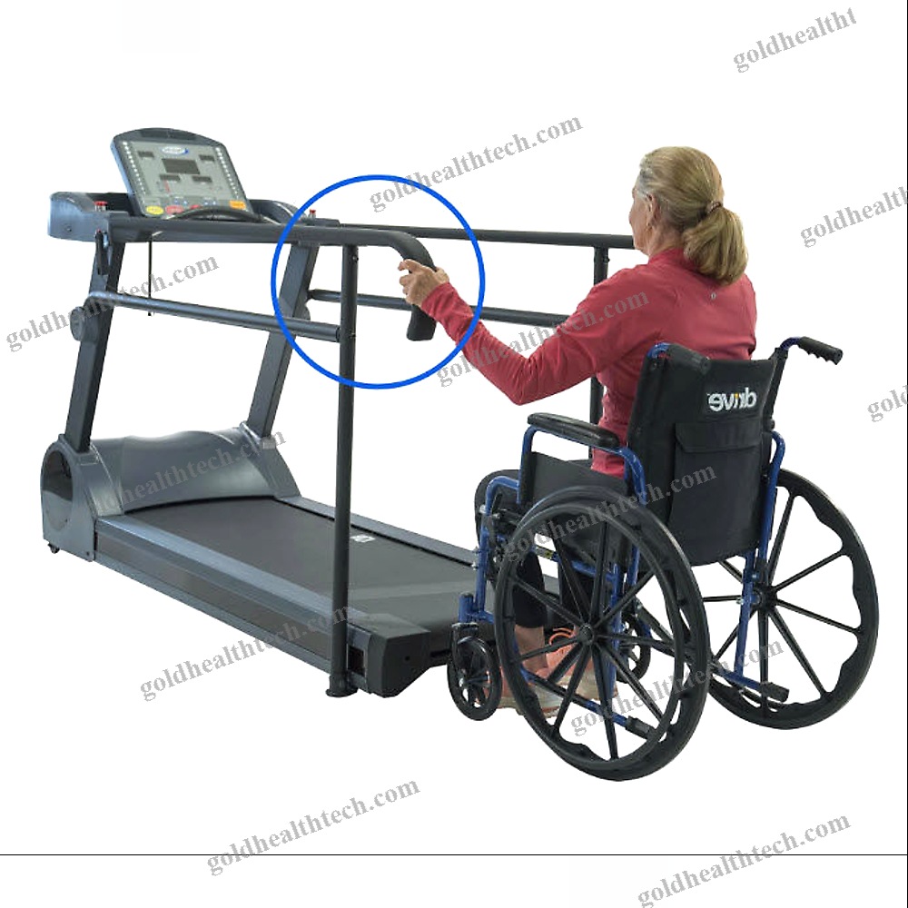 Treadmill With Handrails