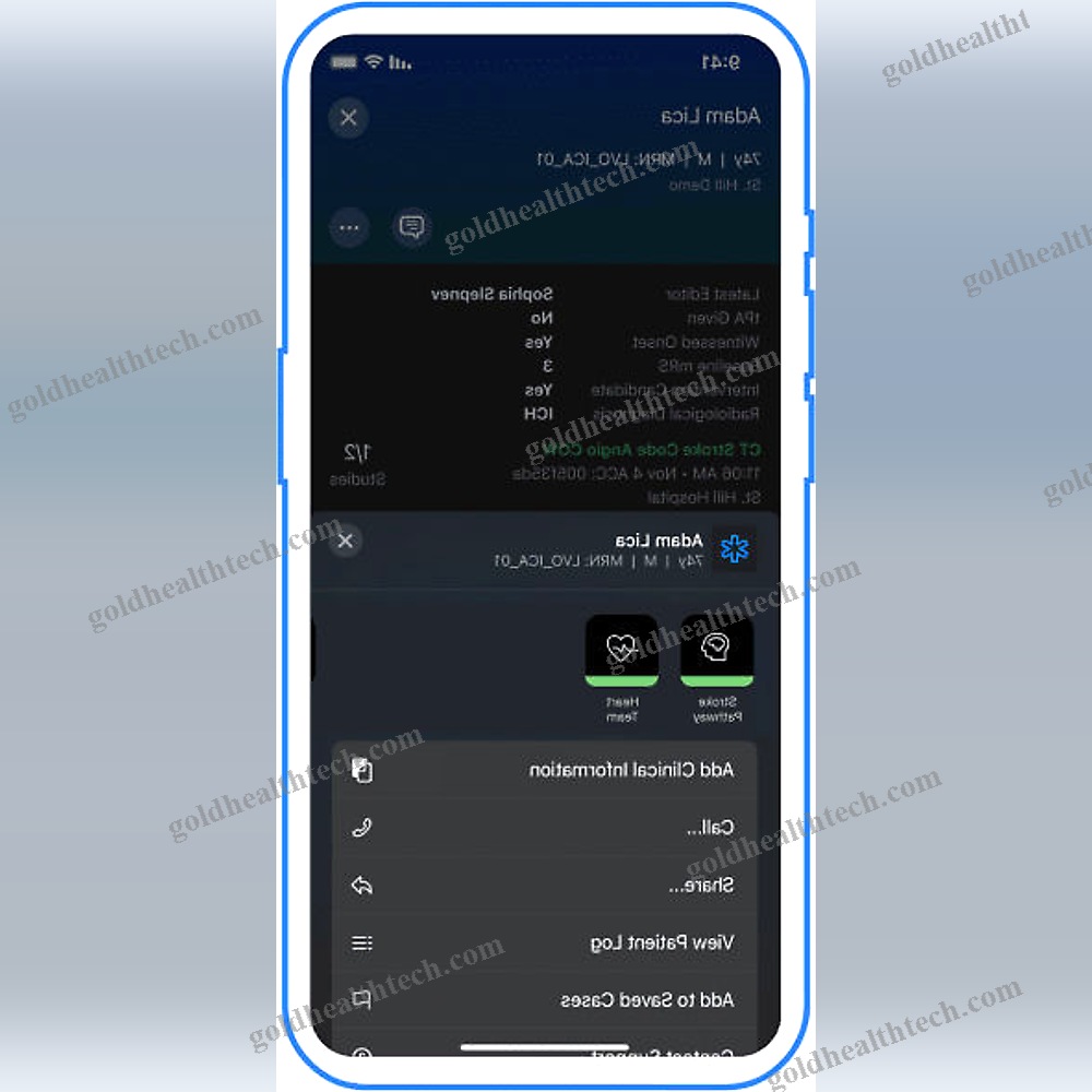 Echocardiography Mobile Application