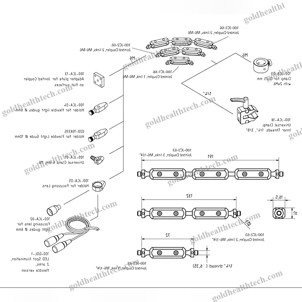 Surgical Microscope Instrument Holding Arm