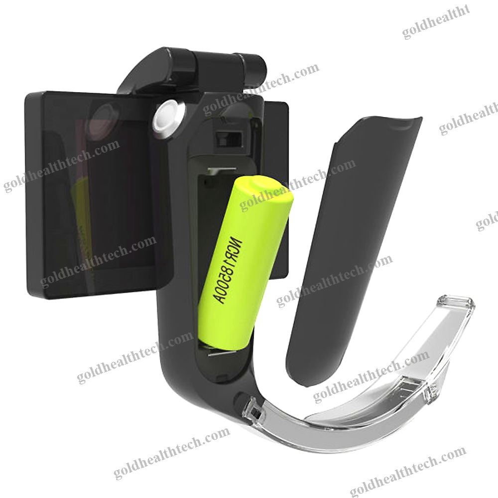 Video Laryngoscope With Integrated Video Monitor