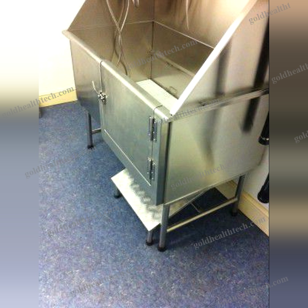 Floor-Mounted Grooming Bathtub