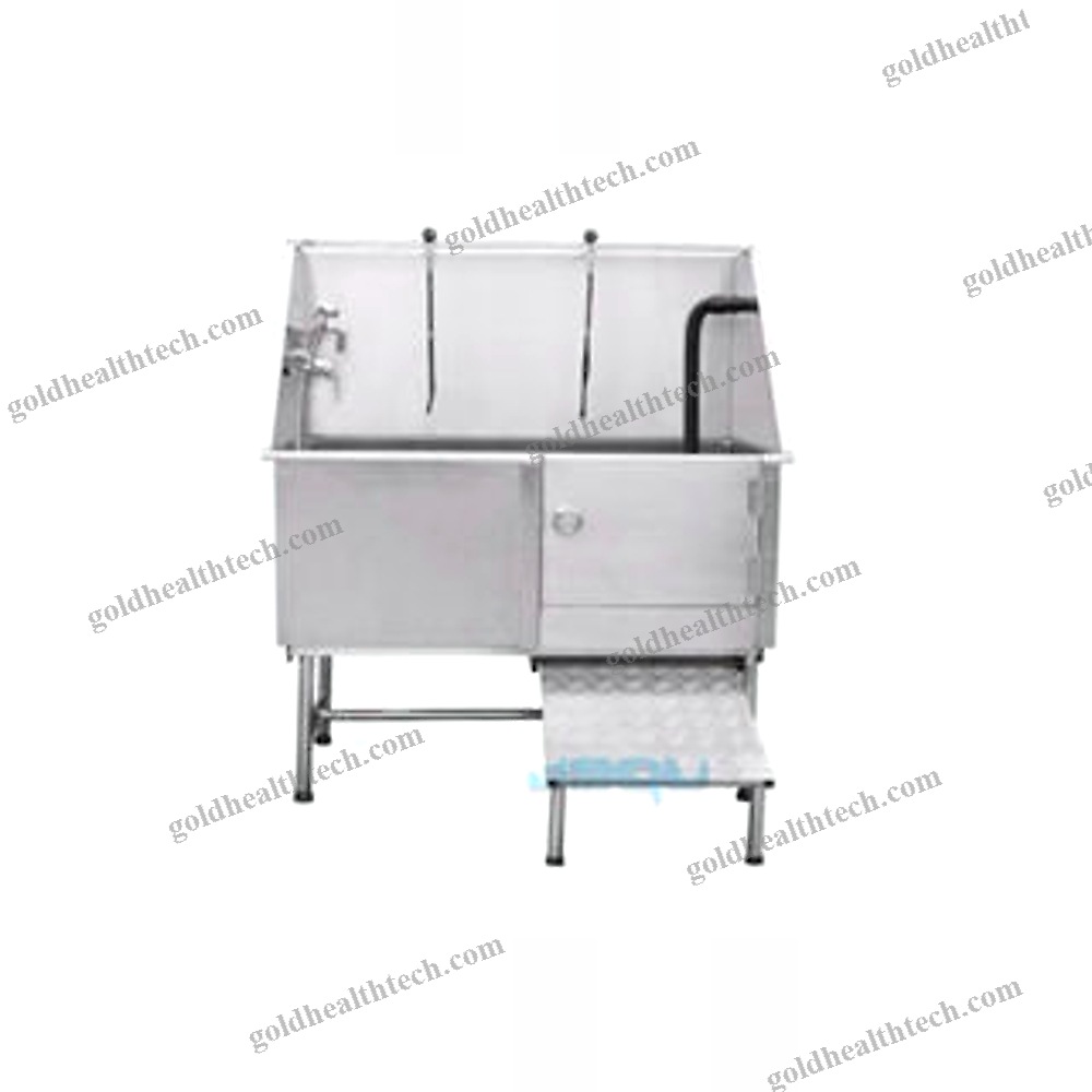 Floor-Mounted Grooming Bathtub