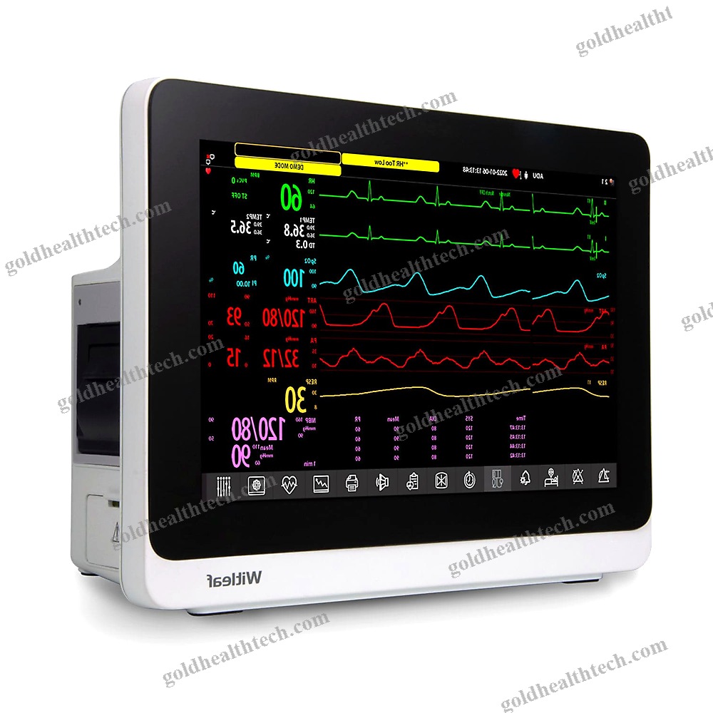 Trolley-Mounted Patient Monitor