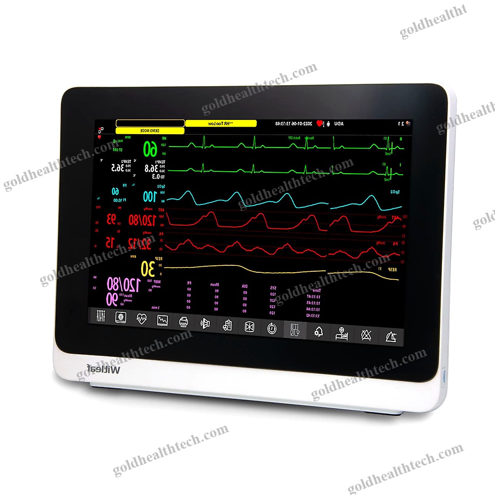 Trolley-Mounted Patient Monitor