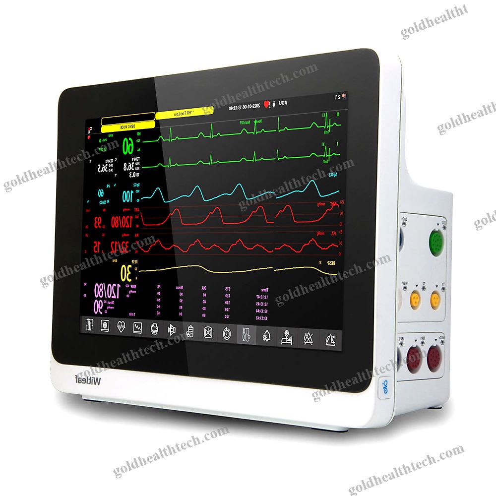 Trolley-Mounted Patient Monitor