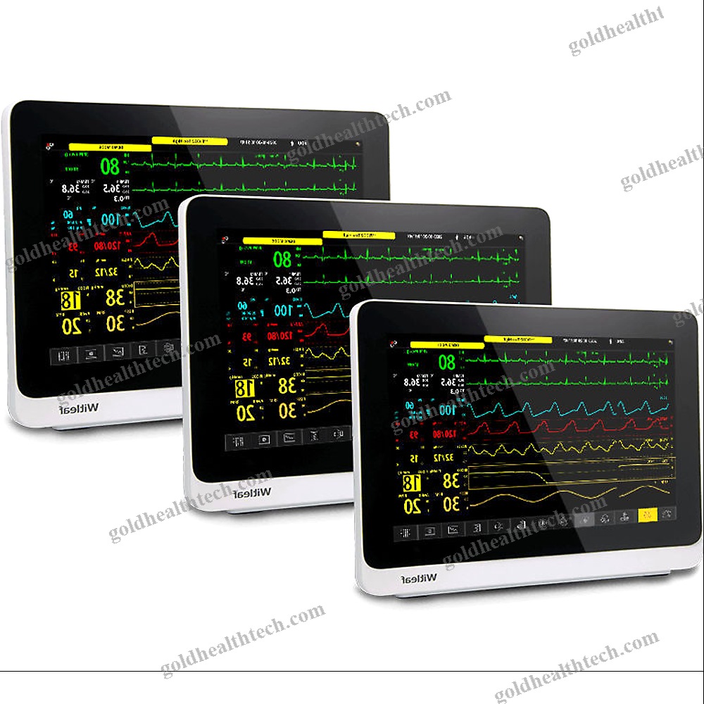 Trolley-Mounted Patient Monitor
