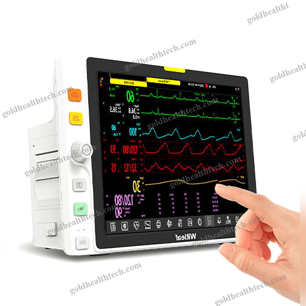 Trolley-Mounted Patient Monitor