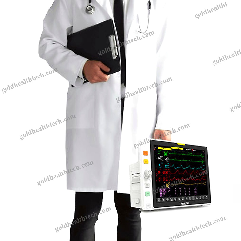 Trolley-Mounted Patient Monitor