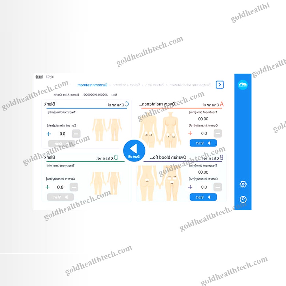 Pelvic Floor Rehabilitation System With Pelvic Electromyography